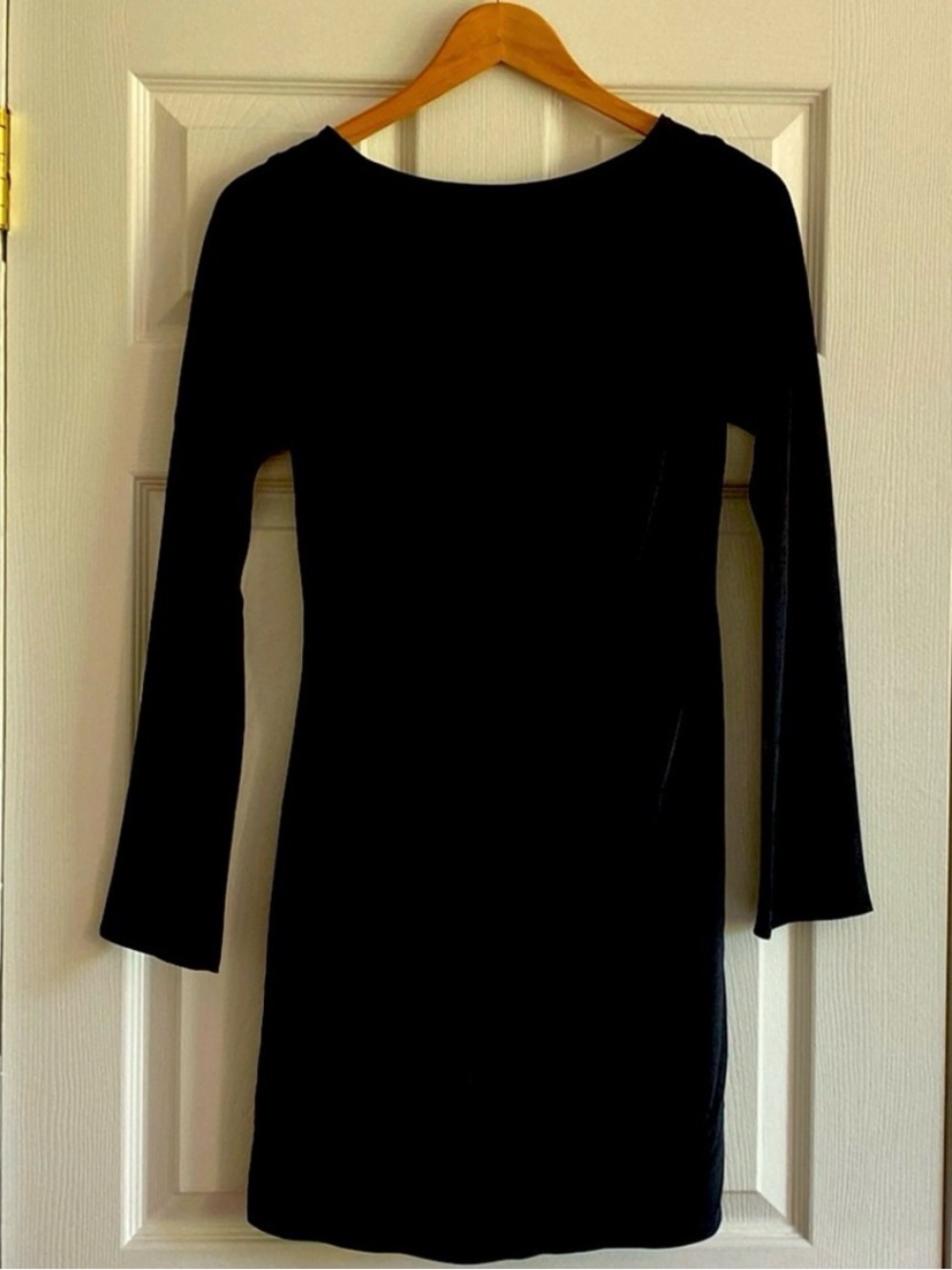 Abercrombie Silky Open Back Mini Dress